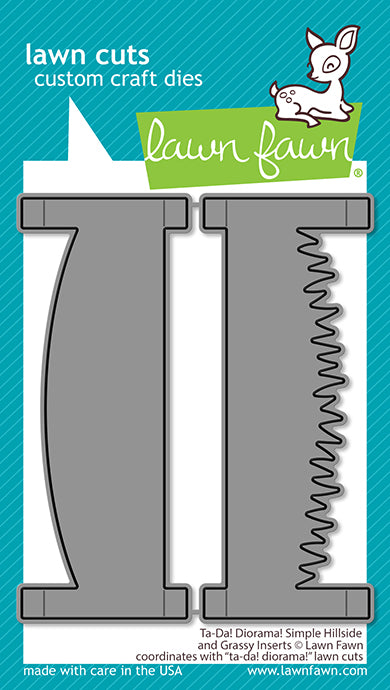 Lawn Fawn Simple Hillside and Grassy Inserts Die