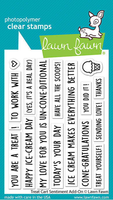 Lawn Fawn Treat Cart Stamp set