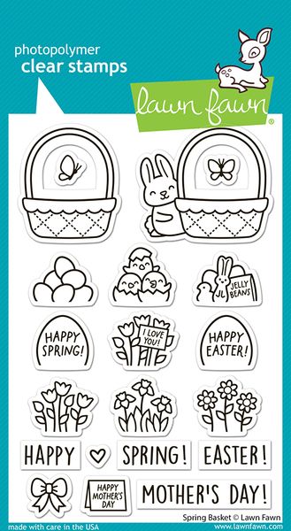 Lawn Fawn Spring Basket Stamps