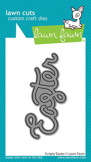 Lawn Fawn Lawn Cuts Scripty Easter Die