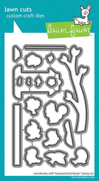 Lawn Fawn Lawn Cuts - Backyard Bird Feeder Dies
