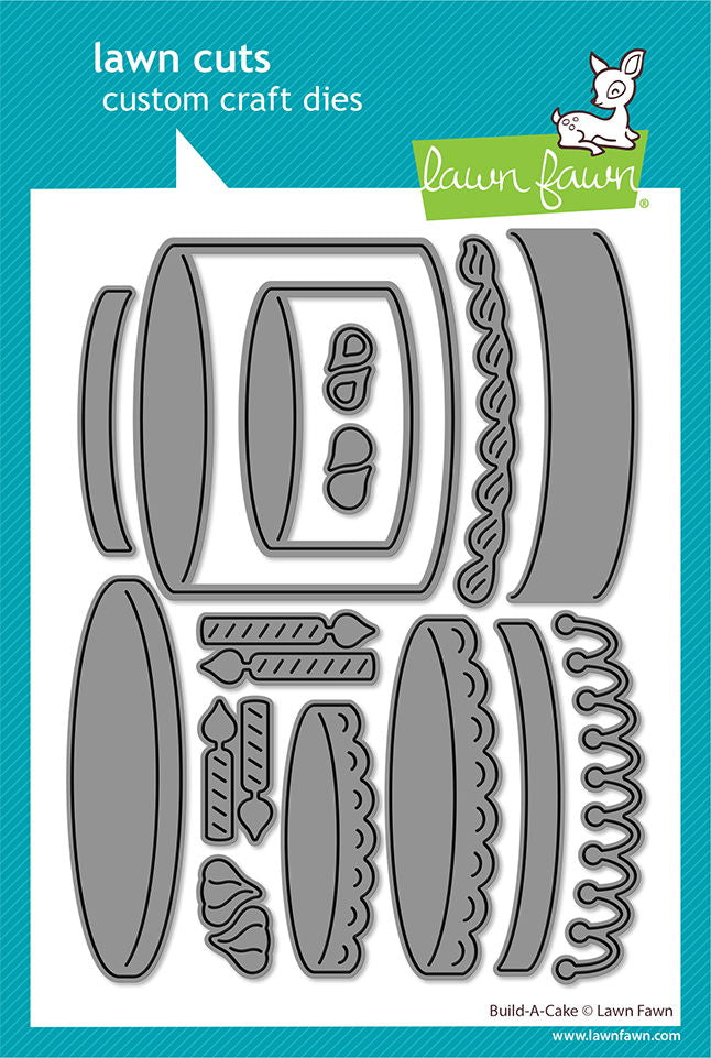 Lawn Fawn Lawn Cuts - Build-A-Cake Dies