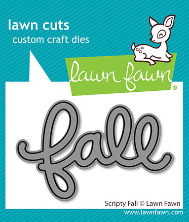 Lawn Fawn Scripty Fall