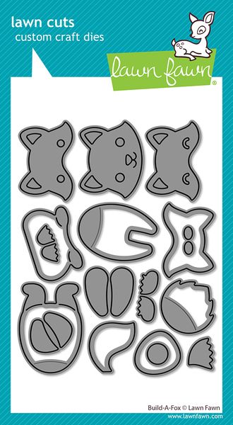 Lawn Fawn Build-A-Fox Die Set