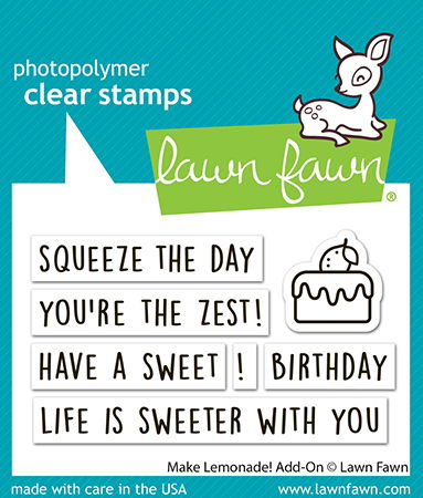 Lawn Fawn Make Lemonade! Add-on