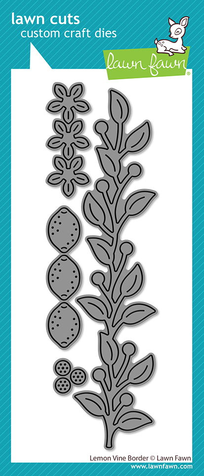Lawn Fawn Lemon vine Border Die