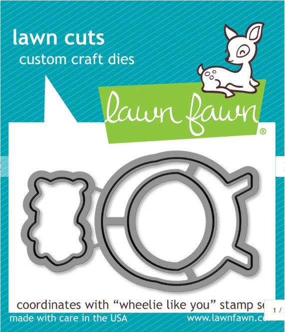 Lawn Fawn Wheelie like you lawn cuts