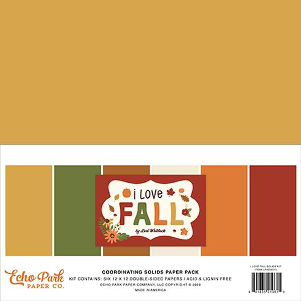 DISC - I love Fall Solids Kit