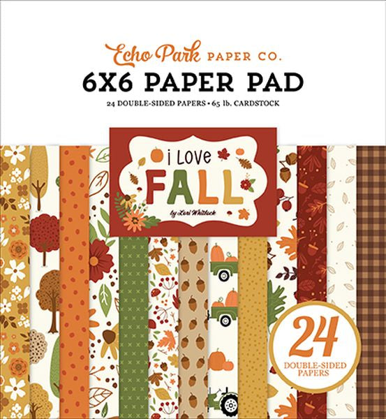 Echo Park I Love Fall 6X6 Paper pad