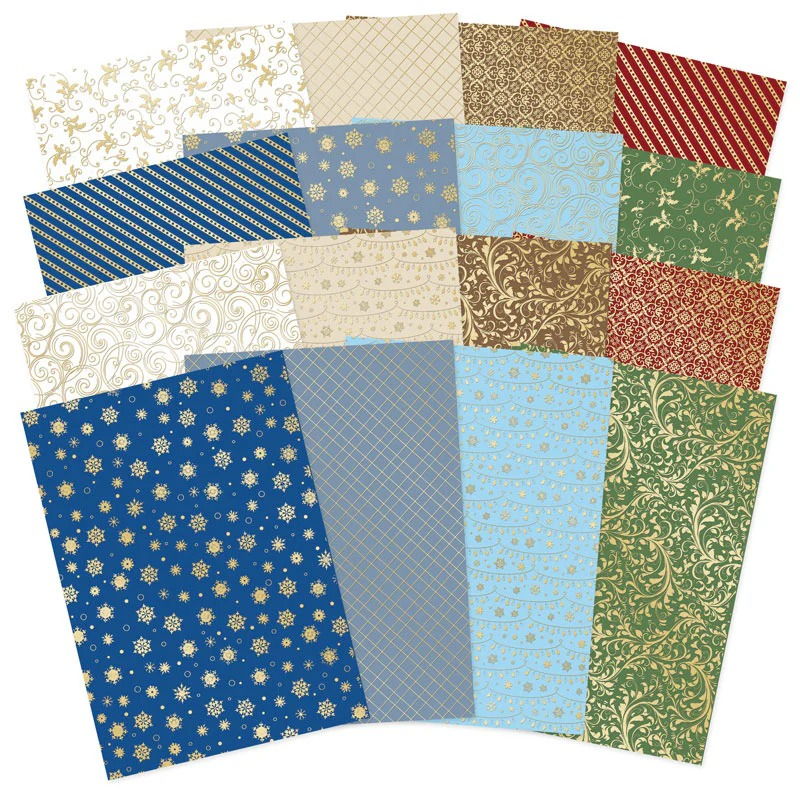 Santa Paws Luxury Foiled Edge-To-Edge Matt-Tastic Selection