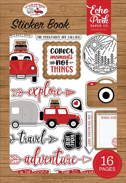 Lets Go Anywhere Sticker Book
