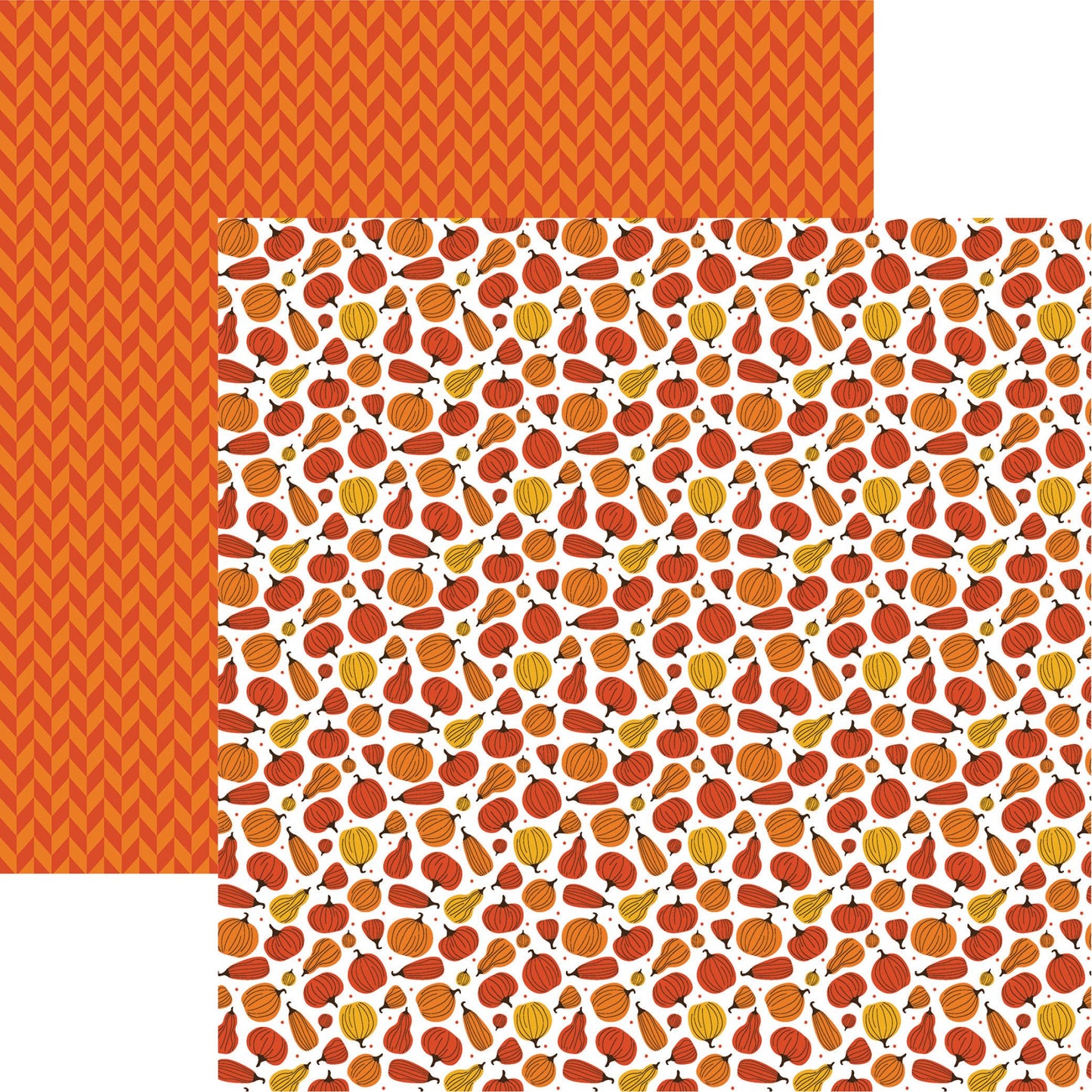 Reminisce Let's Get Cozy: Pumpkin Spice DS Paper (1 Sheet)