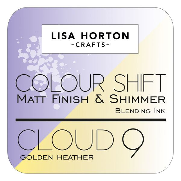Lisa Horton Crafts Cloud 9 Color Shift Ink Pad-Golden Heather