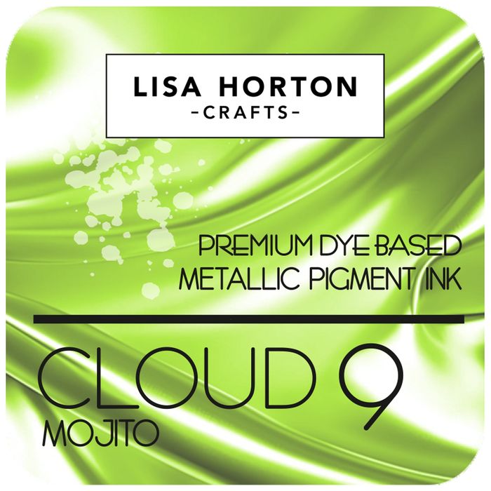 Lisa Horton Crafts Cloud 9 Metallic Ink Pad -Mojito