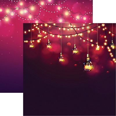 Reminisce Light It Up: Vintage Lights DS Paper (1 Sheet)