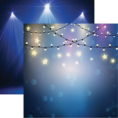 Reminisce Light It Up: Starry Lights DS Paper (1 Sheet)