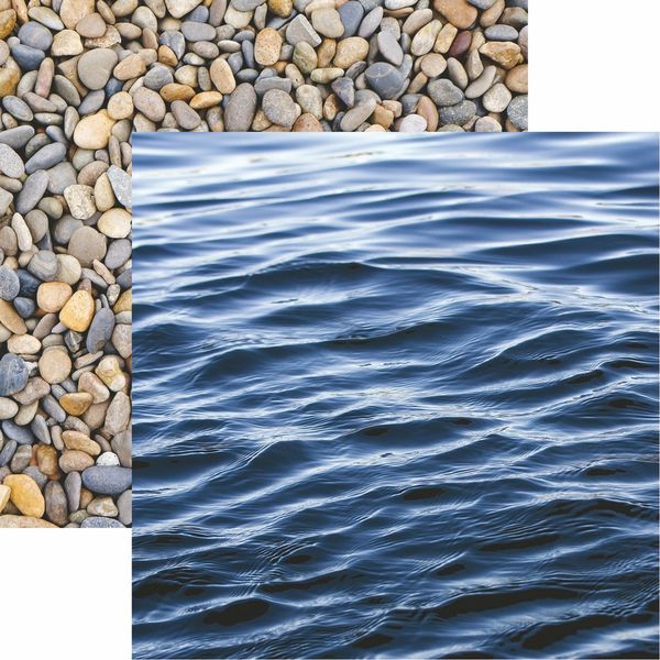 Reminisce Lake Life: Lake Water DS Paper (1 Sheet)