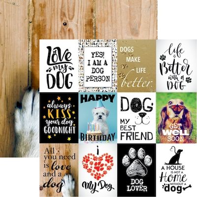 Reminisce Love My Dog: My Best Friend Pap DS Paper (1 Sheet)