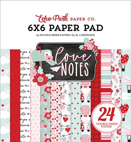 Echo Park Echo Park Love Notes 6X6 Pad
