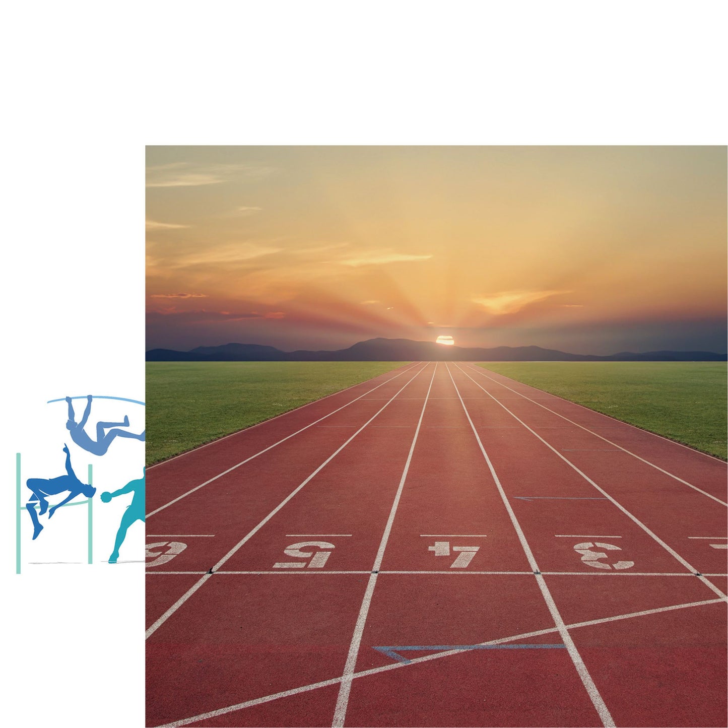 Reminisce Let's Play Track and Field: On Track DS Paper (1 Sheet)