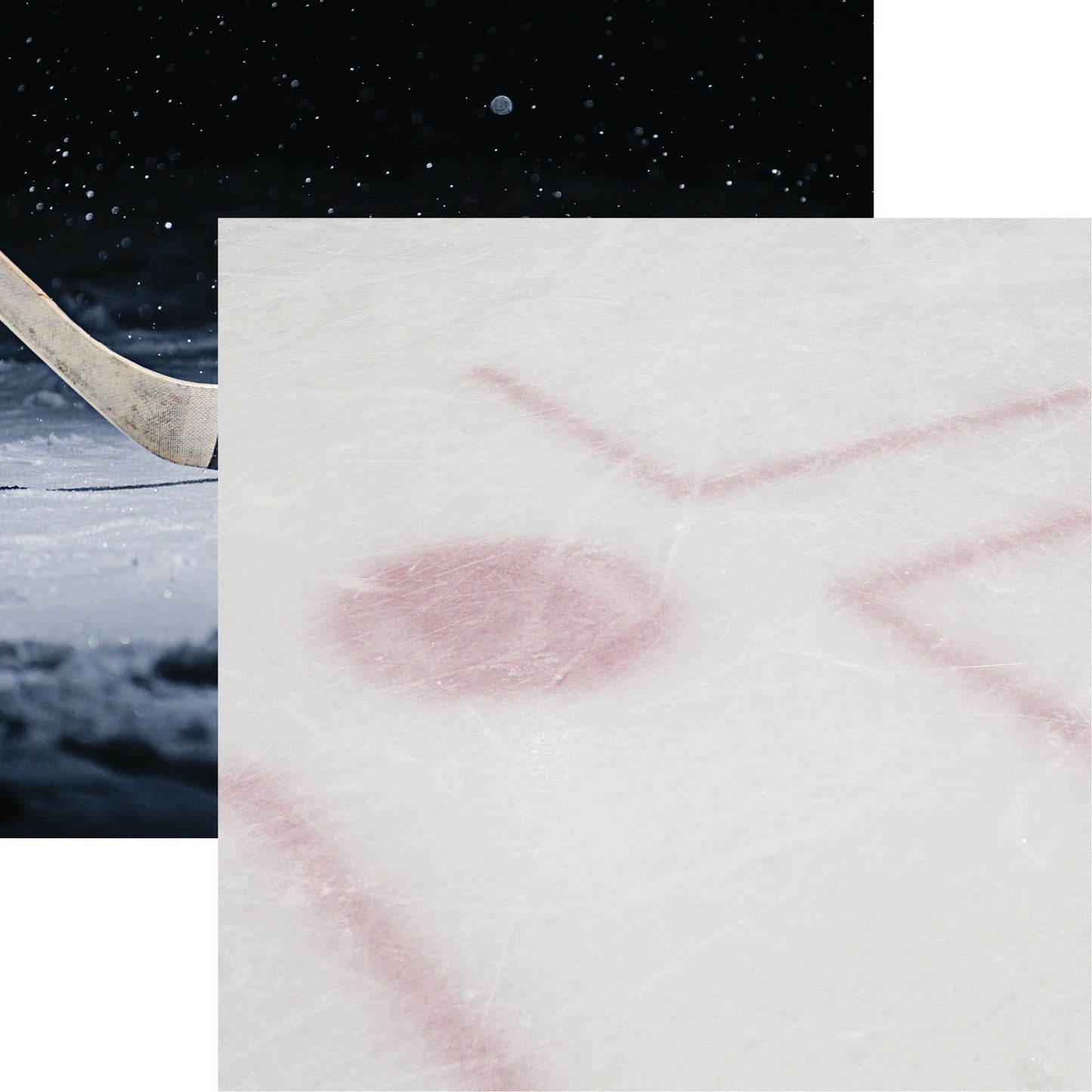 Reminisce Let's Play Hockey: Face Off DS Paper (1 Sheet)