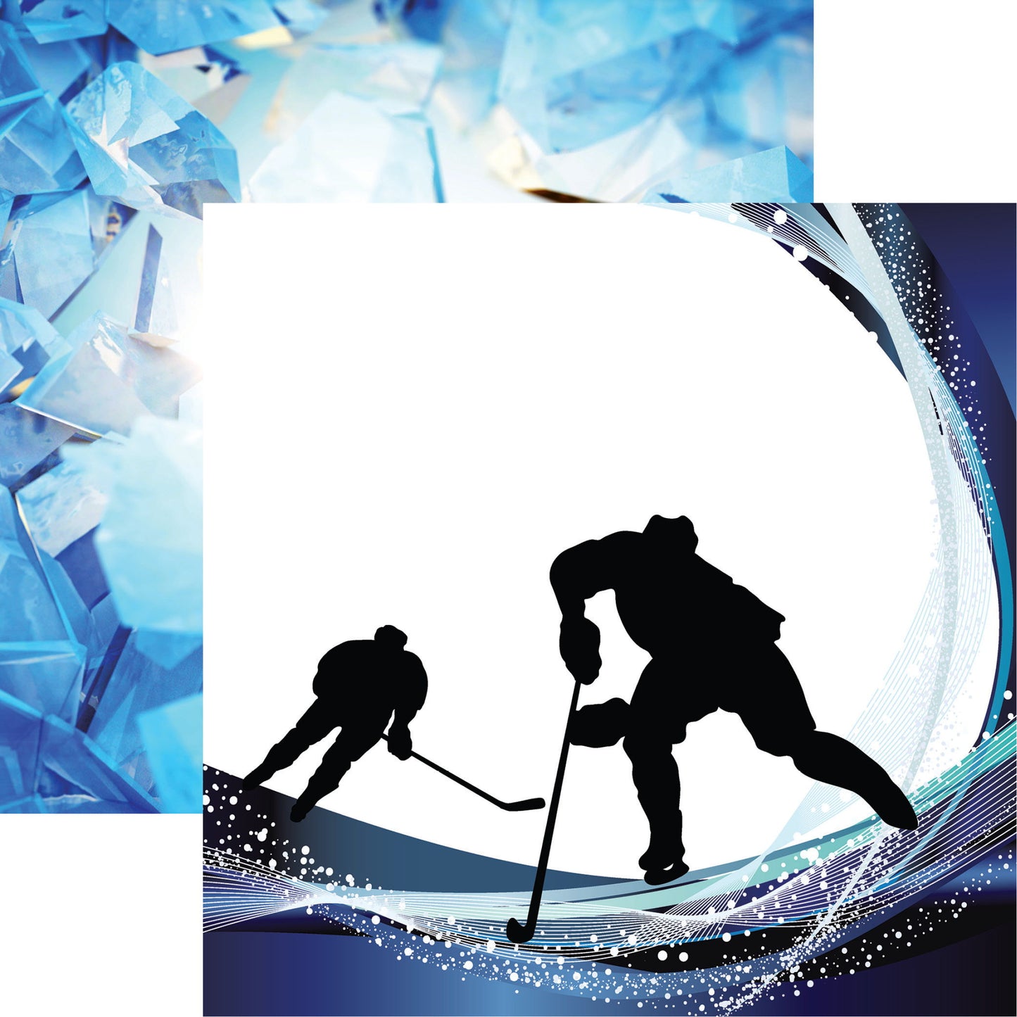 Reminisce Let's Play Hockey: Break Away DS Paper (1 Sheet)
