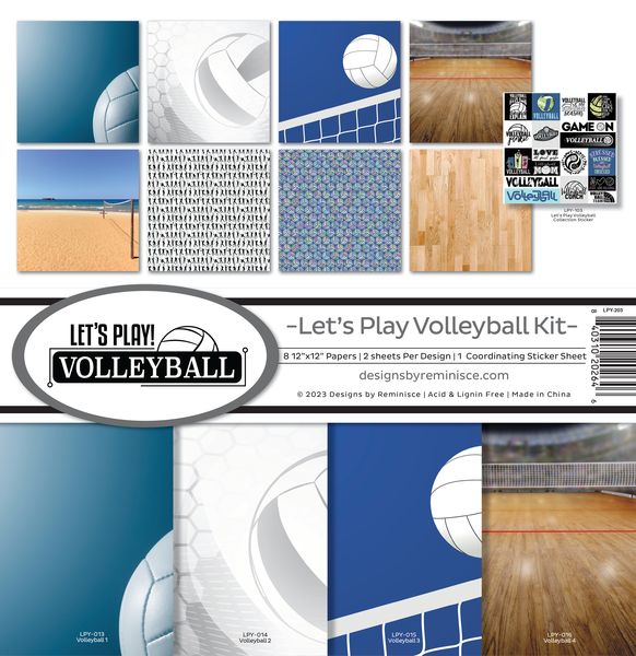 Let's Play Volleyball Kit