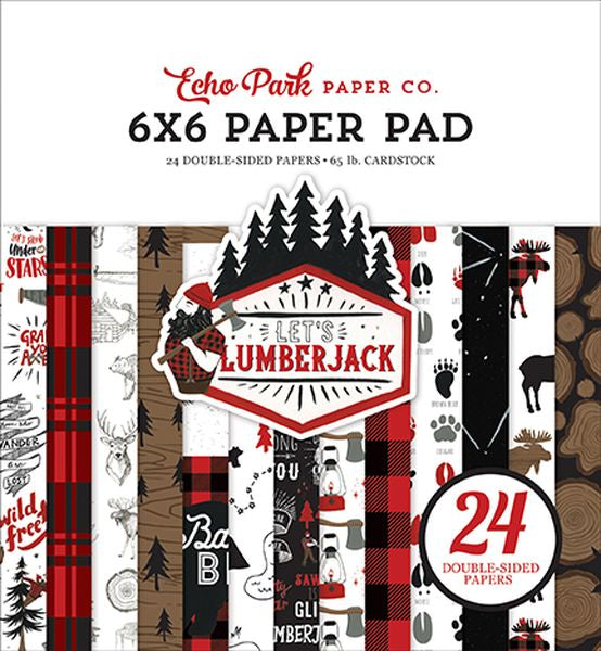 Echo Park DISC - Let's Lumberjack 6x6 pad