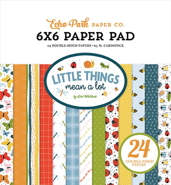 Echo Park - Little Things Mean A Lot 6x6 Paper Pad