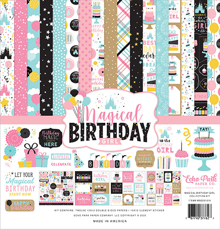 Echo Park Magical Birthday Girl Collection Kit