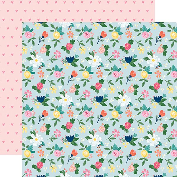 Echo Park My Best Life: Lucky Flowers DS Paper