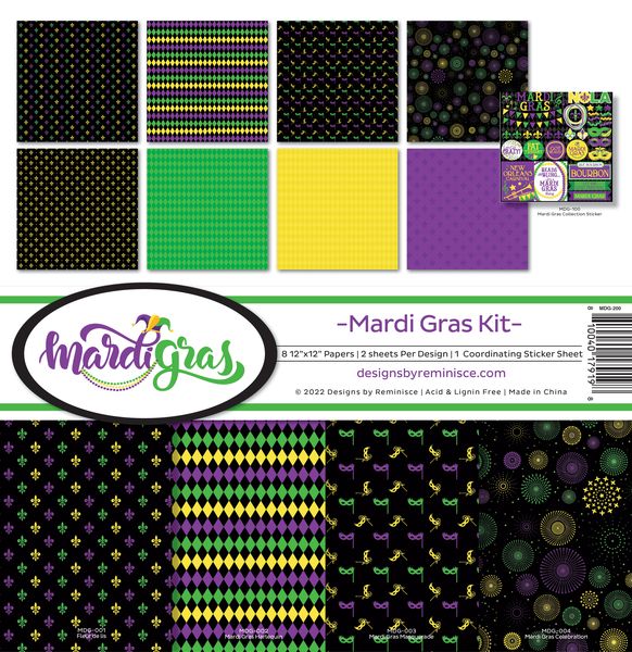 Reminisce Mardi Gras Kit