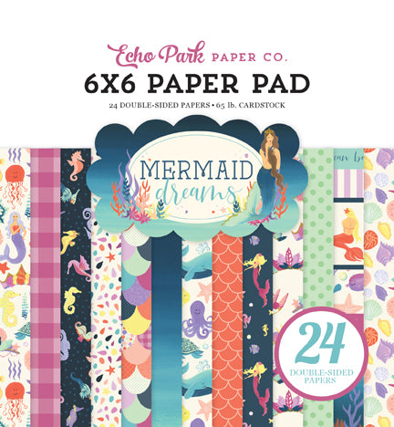 Echo Park DISC - Mermaid Dreams 6x6 Paper Pad