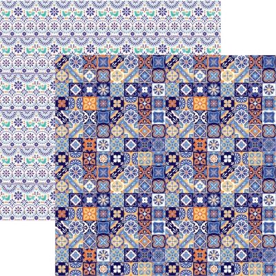 Reminisce Mexico: Talavera DS Paper (1 Sheet)