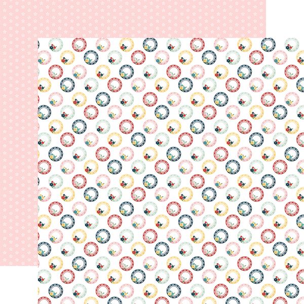 Echo Park Mom's Kitchen: Pretty Plates DS Paper (1 Sheet)