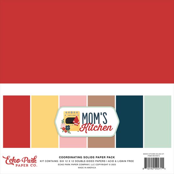 Echo Park Mom's Kitchen Solids Kit