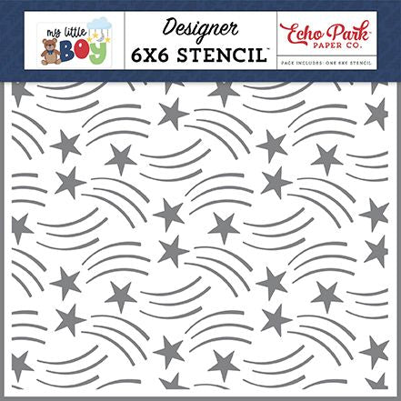 Echo Park My Little Boy Sky Full Of Stars Stencil
