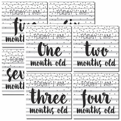 Reminisce Modern Baby: First Year Scrapbo DS Paper (1 Sheet)