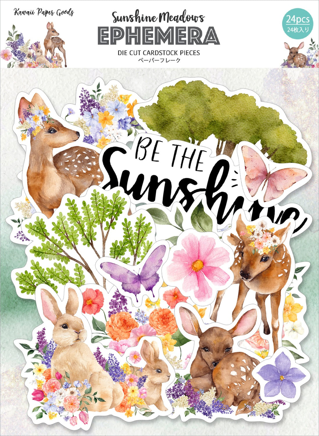 Sunshine Meadows Ephemera Cardstock Die-Cuts-