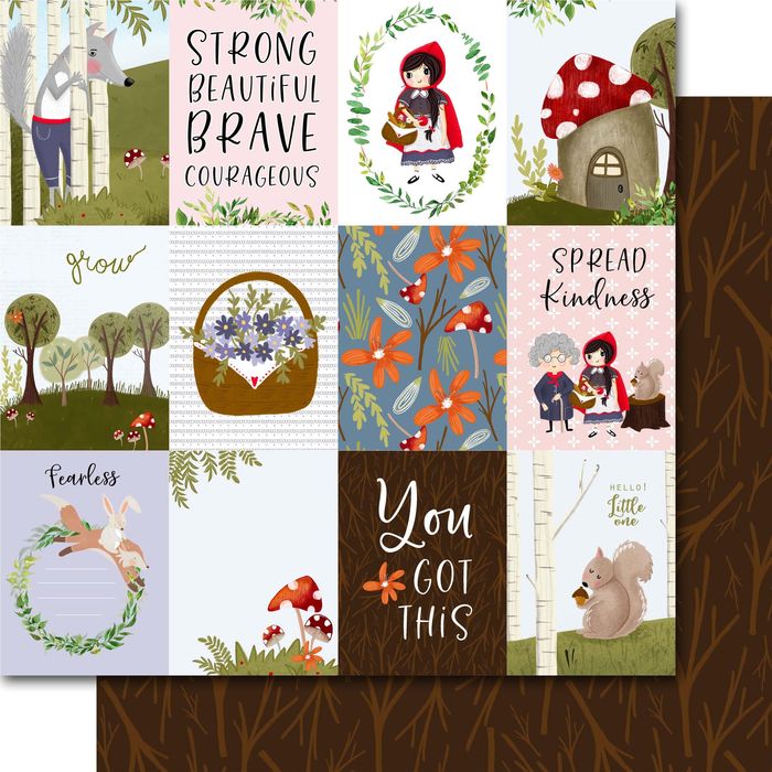 Memory Place Be Brave Double-Sided Cardstock 12"X12"-You Got This