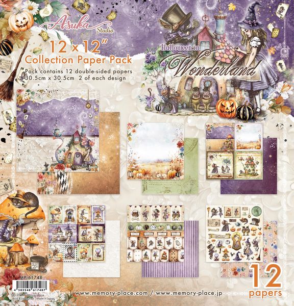 Memory Place Halloween in Wonderland 12"X12" Collection Pack