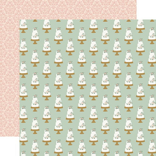 Marry Me Cake Ceremony 12x12 DS Patterned Paper (1 Sheet)