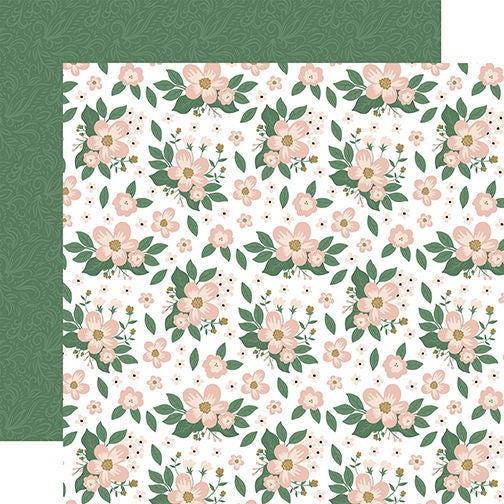 Marry Me Forever Floral 12x12 DS Patterned Paper (1 Sheet)
