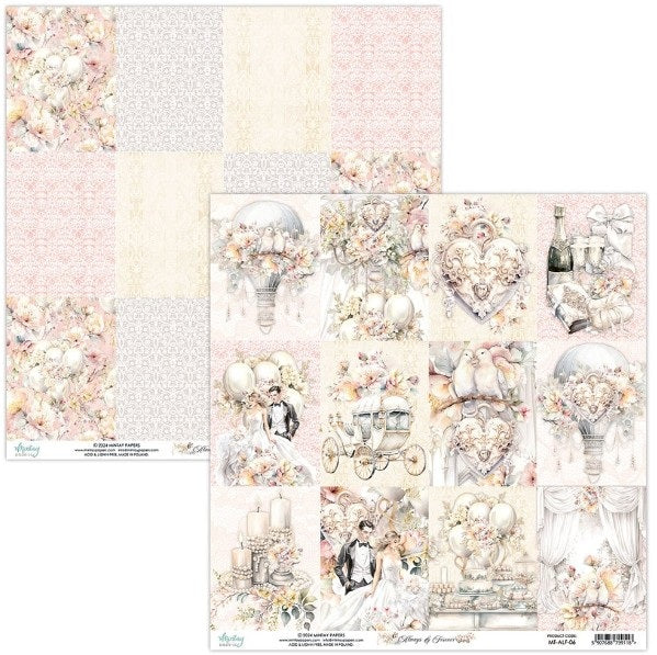 12 x 12 Paper - Mintay Always & Forever 06