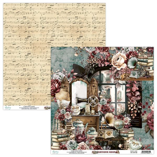 12 x 12 Paper - Mintay Antique Shop 03