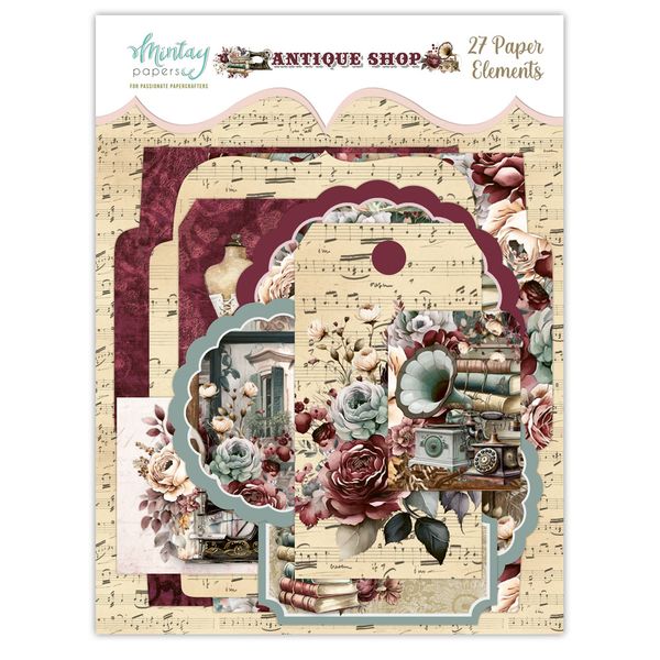 Mintay Antique Shop Paper Elements
