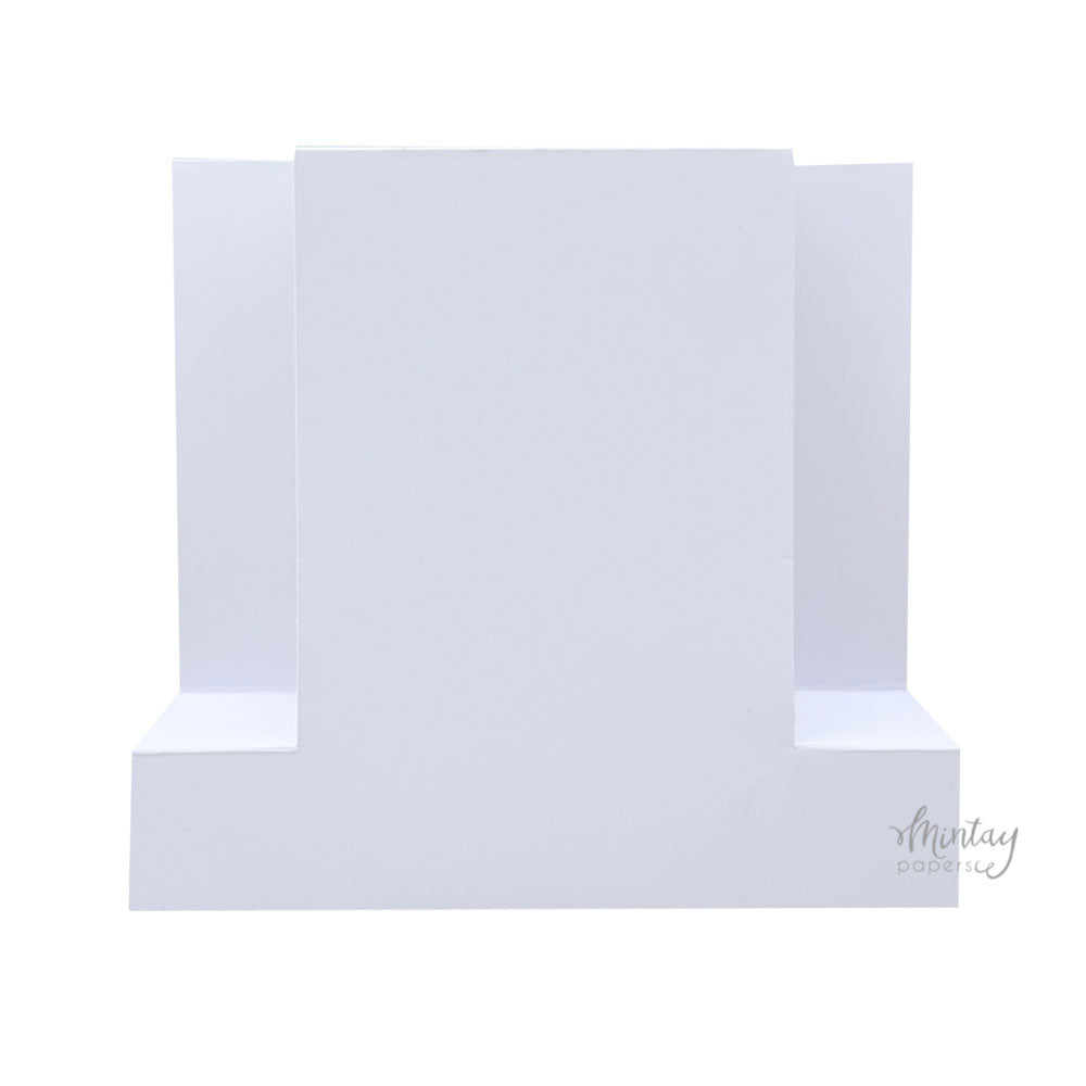 Mintay Basic - Panel Card Base - WHITE
