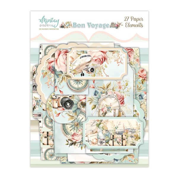 Mintay Bon Voyage Paper Elements, 27 pcs