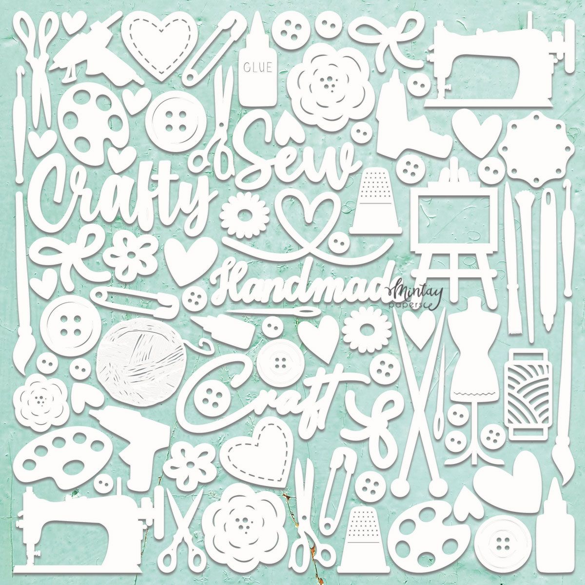 Mintay Craft Decor Chippies