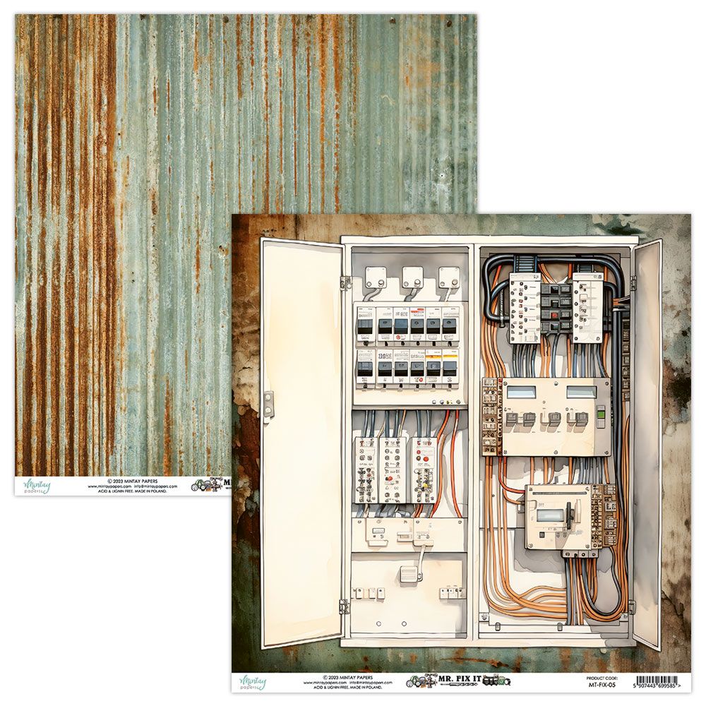 Mintay Mr. Fix It 05 DS Paper (1 Sheet)